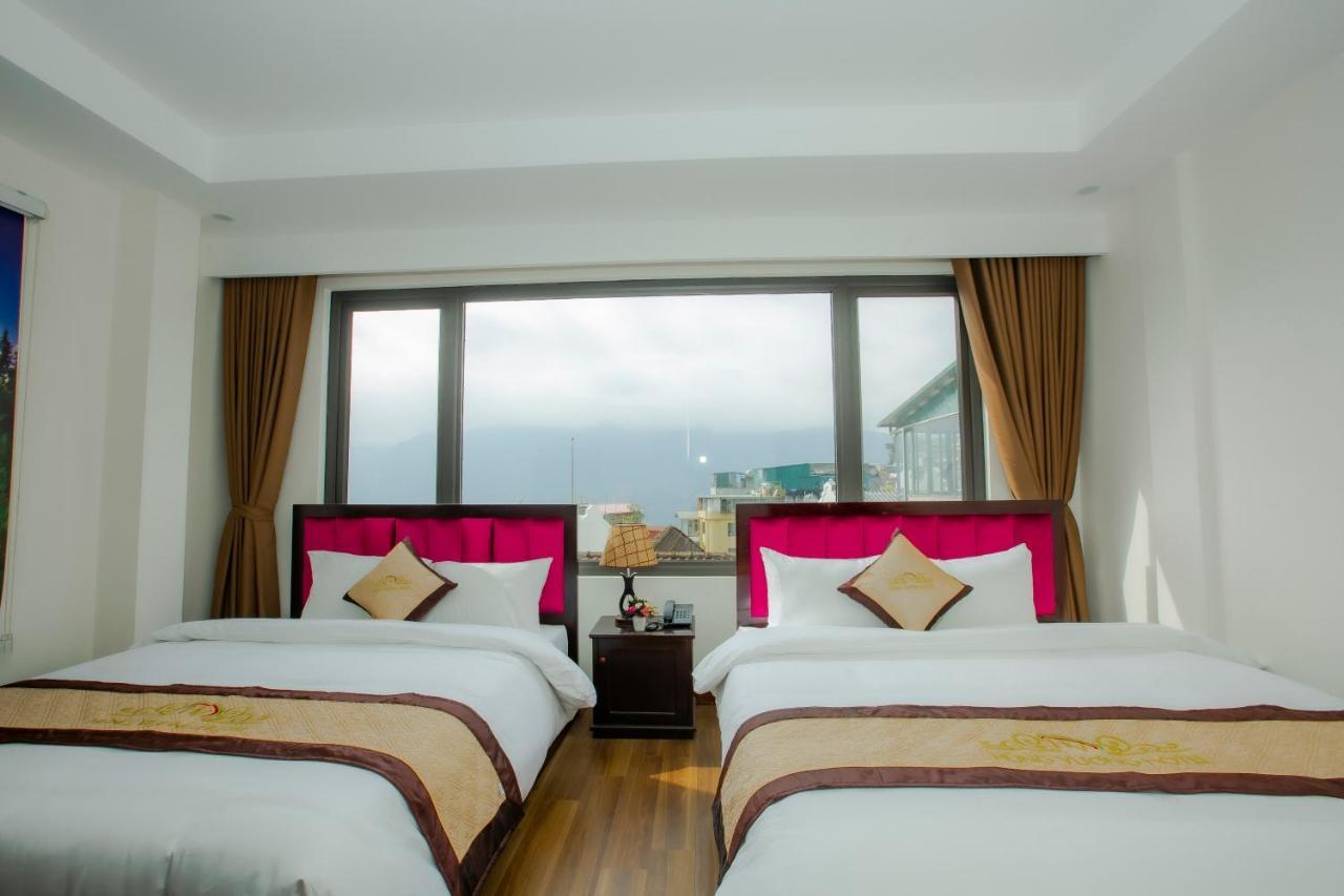 Sapa King Hotel Hung Vuong Hotel Zewnętrze zdjęcie