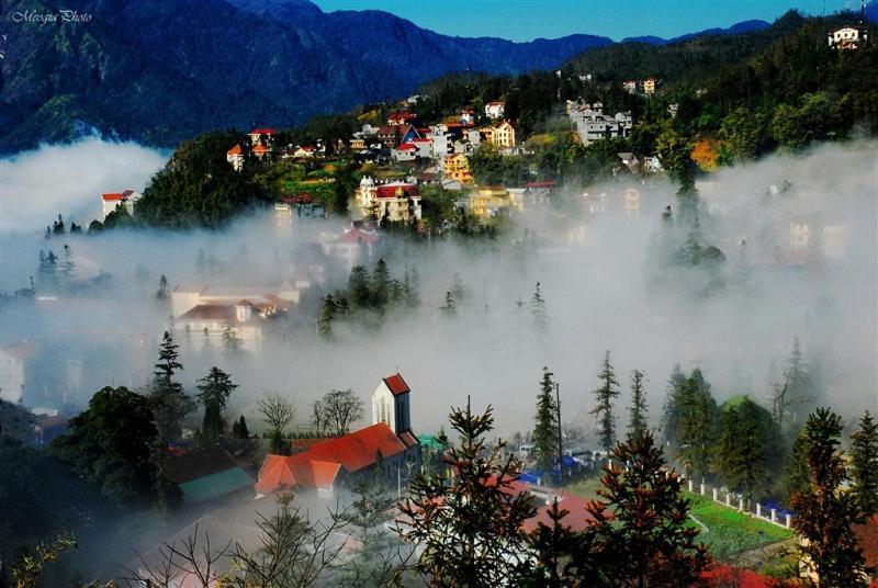 Sapa King Hotel Hung Vuong Hotel Zewnętrze zdjęcie